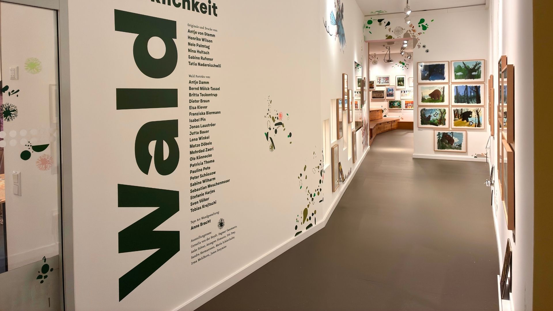Ausstellung WALD Gang